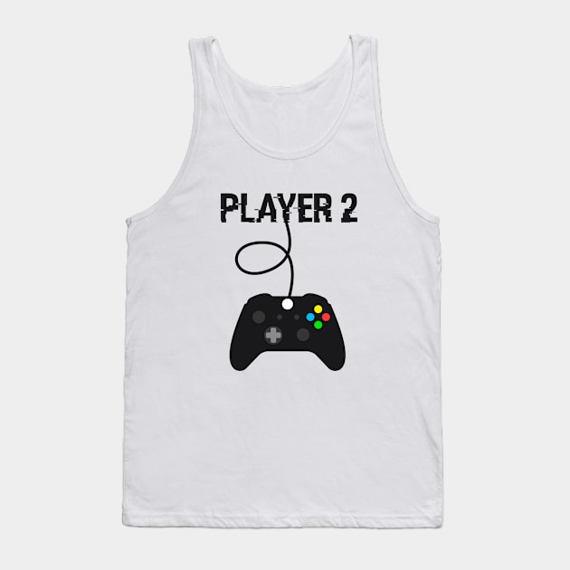 Player 2 Tank Top by hoopoe